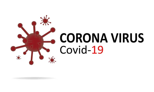 Virüs Corona Vektörleri Wuhan Daki Corona Virüsü Karanlık Arka Plan — Stok Vektör