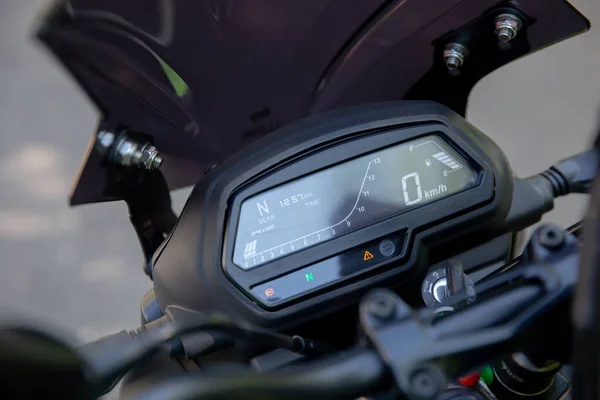 Motorcycle Dashboard Speed Power — 스톡 사진