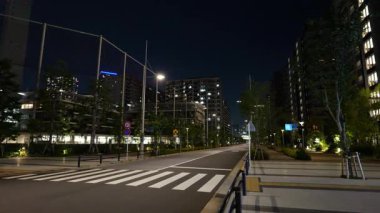 Harumi Bayrak Gece Manzarası, Japonya Tokyo Haziran 2025