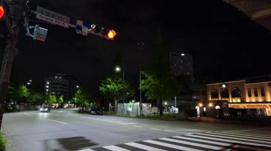 Ryogoku Gece Manzarası, Japonya Mayıs 2025