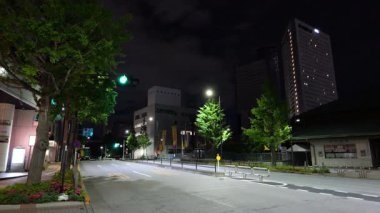 Ryogoku Gece Manzarası, Japonya Mayıs 2025