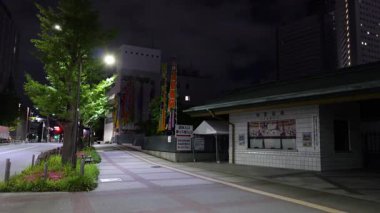 Ryogoku Gece Manzarası, Japonya Mayıs 2025