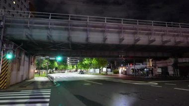 Ryogoku Gece Manzarası, Japonya Mayıs 2025