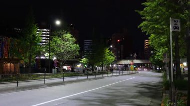 Ryogoku Gece Manzarası, Japonya Mayıs 2025