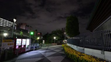 Ryogoku Gece Manzarası, Japonya Mayıs 2025