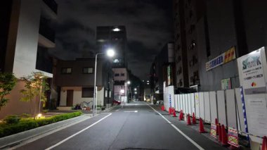 Asakusabashi Gece Manzarası, Japonya Tokyo Mayıs 2025