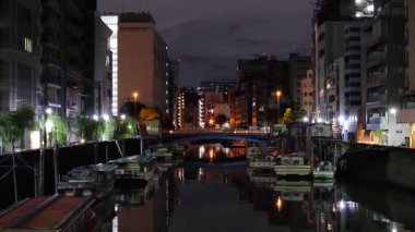 Asakusabashi Gece Manzarası, Japonya Tokyo Mayıs 2025