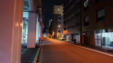 Asakusabashi Gece Manzarası, Japonya Tokyo Mayıs 2025