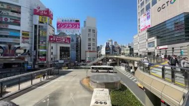 Hachioji, Japonya Tokyo Manzarası Mart 2025