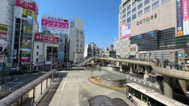 Hachioji, Japonya Tokyo Manzarası Mart 2025