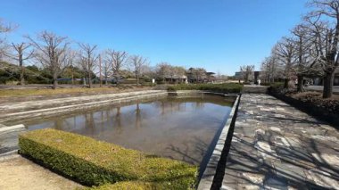 Showa Anıt Parkı, Japonya Tokyo Mart 2025