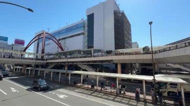Tachikawa, Japonya Tokyo Manzarası Mart 2025