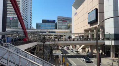 Tachikawa, Japonya Tokyo Manzarası Mart 2025