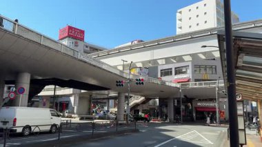 Tachikawa, Japonya Tokyo Manzarası Mart 2025