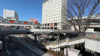 Tachikawa, Japonya Tokyo Manzarası Mart 2025