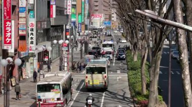 Tachikawa, Japonya Tokyo Manzarası Mart 2025