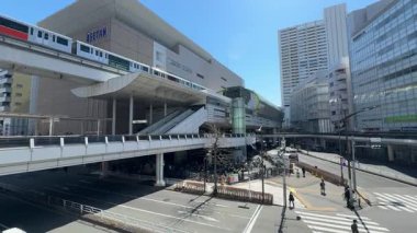 Tachikawa, Japonya Tokyo Manzarası Mart 2025