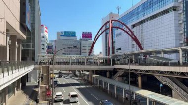 Tachikawa, Japonya Tokyo Manzarası Mart 2025