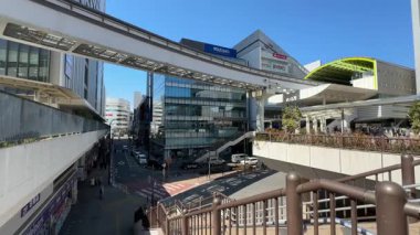 Tachikawa, Japonya Tokyo Manzarası Mart 2025