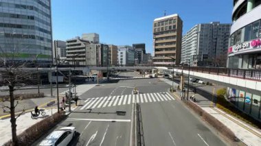 Tachikawa, Japonya Tokyo Manzarası Mart 2025