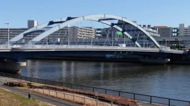 Suijin Ohashi Köprüsü, Japonya Tokyo Şubat 2025