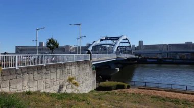 Suijin Ohashi Köprüsü, Japonya Tokyo Şubat 2025