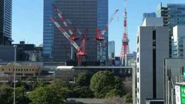 Hamamatsucho Yeniden Geliştirme, Japonya Tokyo Ocak 2025