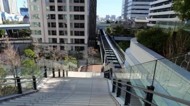 Tokyo Liman Kenti Takeshiba, Japonya Ocak 2025