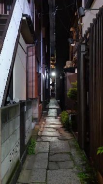 Kagurazaka Gece Manzarası, Japonya Tokyo Mayıs 2025