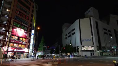 Shinjuku Yeniden Geliştirme, Japonya Tokyo Gecesi Mayıs 2025