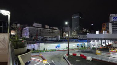 Shinjuku Yeniden Geliştirme, Japonya Tokyo Gecesi Mayıs 2025