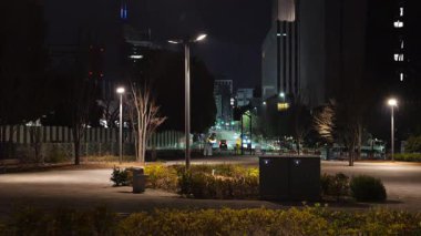 Japonya Ulusal Stadyumu Gece Görüşü Mart 2025