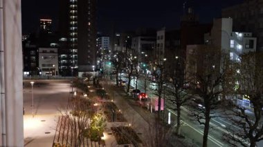 Japonya Ulusal Stadyumu Gece Görüşü Mart 2025