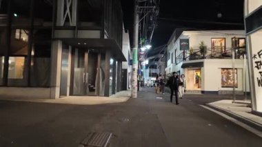 Harajuku, Japonya Tokyo Gece Manzarası 2025