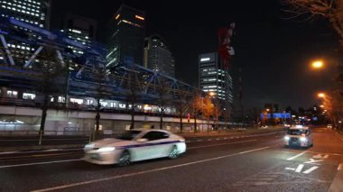 Shinagawa gece görüşü, Japonya Tokyo Mart 2025