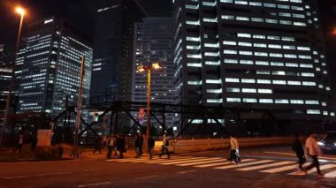 Shinagawa gece görüşü, Japonya Tokyo Mart 2025