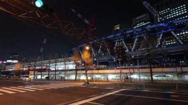 Shinagawa gece görüşü, Japonya Tokyo Mart 2025