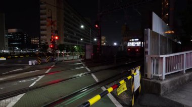 Shinagawa gece görüşü, Japonya Tokyo Mart 2025