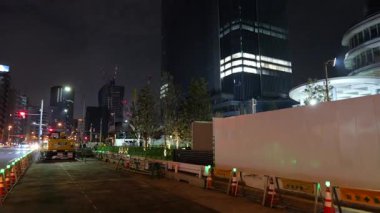 Japonya Takanawa Geçidi İnşaat Gecesi 2025