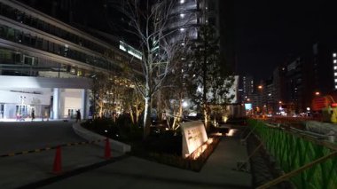 Japonya Takanawa Geçidi İnşaat Gecesi 2025