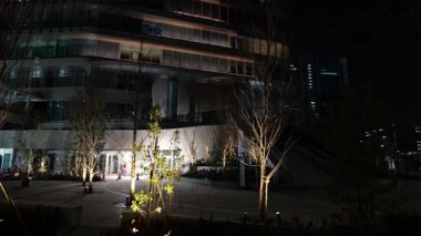 Japonya Takanawa Geçidi İnşaat Gecesi 2025