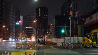 Japonya Takanawa Geçidi İnşaat Gecesi 2025