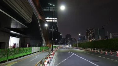 Japonya Takanawa Geçidi İnşaat Gecesi 2025