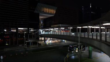 Shinagawa, Japonya Tokyo Gece Manzarası Mart 2025