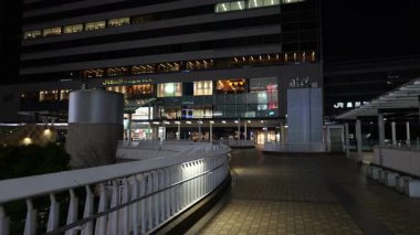 Shinagawa, Japonya Tokyo Gece Manzarası Mart 2025