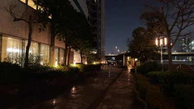 Tennoz Adası, Japonya Tokyo Gece Manzarası 2025