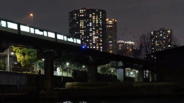 Tennoz Adası, Japonya Tokyo Gece Manzarası 2025