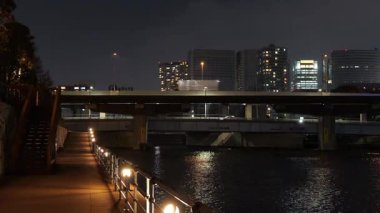 Tennoz Adası, Japonya Tokyo Gece Manzarası 2025