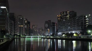 Tennoz Adası, Japonya Tokyo Gece Manzarası 2025