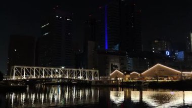 Tennoz Adası, Japonya Tokyo Gece Manzarası 2025